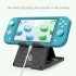 Adjustable Holder Plastic Game Chassis Bracket for Nintendo Switch  lite Animal Crossing black