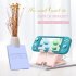 Adjustable Mobile Phone Desktop Stand Holder Ergonomic Bracket Compatible For Nintendo Switch lite Host black