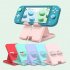 Adjustable Mobile Phone Desktop Stand Holder Ergonomic Bracket Compatible For Nintendo Switch lite Host black
