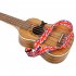 Adjustable National Flag Pattern Guitar Strap Sling with Hook for Ukulele Guitar Accessories National flag