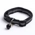 Adjustable Pet Nylon Collar Reflective Stripe with Bell for Dog Cats Black 1 0