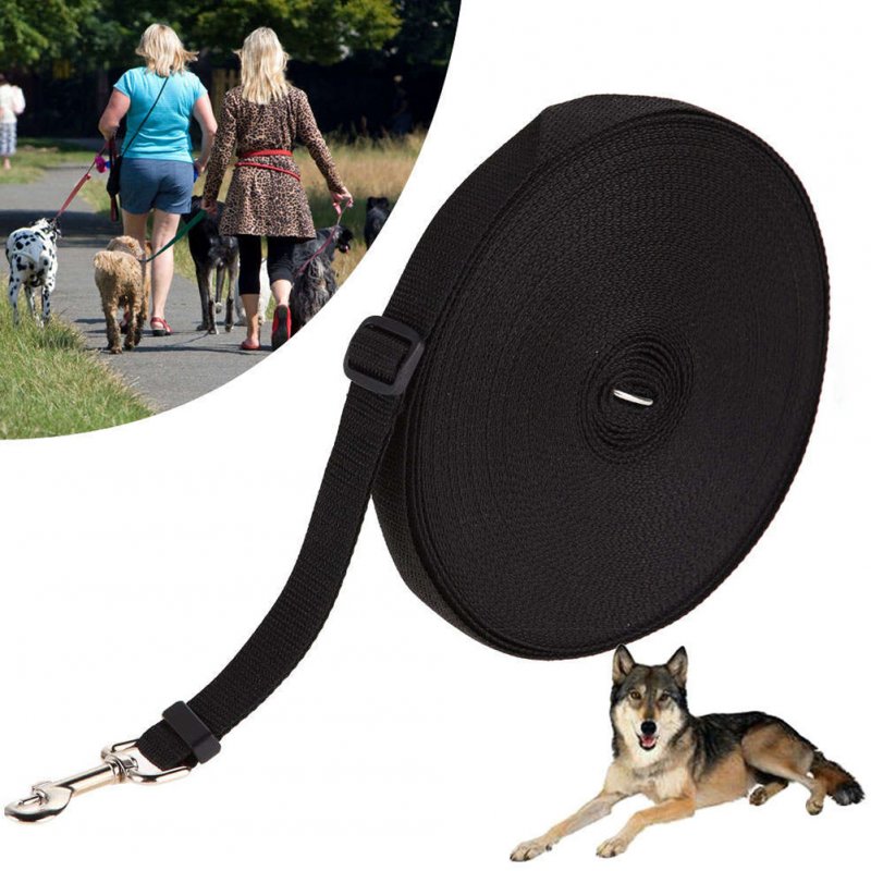 Adjustable Pet Training Leash for Outdoor Cat Dog Walking Control black_15m