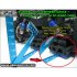 Adjustable Ruler RC Car Wheel Rim Camber Height Tires Angle Balance Ruler for Tamiya Traxxas HSP Kyosho Shunting Tools blue