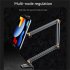 Adjustable Tablet Mobile Phone Stand Aluminum Alloy Desktop Mount Support Bedside Cantilever Bracket Grey