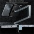 Adjustable Tablet Mobile Phone Stand Aluminum Alloy Desktop Mount Support Bedside Cantilever Bracket Grey