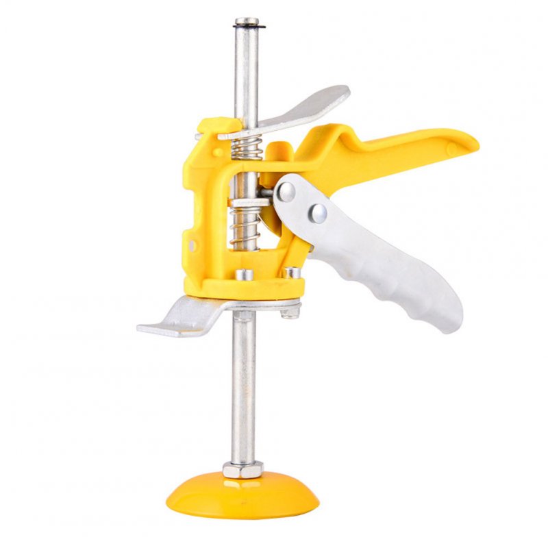 Adjustable Tiling Height Lifting Tool Locator Tile Risen Adjuster for Bricklayer Yellow