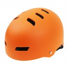 Skate Helmet Street Dance Extreme Sports Cycling Helmet Orange_M