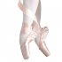 Adult Kids Ballet Shoes Satin Girls Women Professional Dance Shoes with Ribbons Pink 42 yards