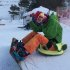 Adult Kids Outdoor Sports Skiing Skating Snowboarding Hip Protective Snowboard Knee Pad Hip Pad  Universal  Green Turtle Kneepad