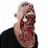 Adult Mask Horror Overhead Mask Headgear Stage Performance Prop for Halloween Party  light color
