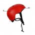 Adult Outdoor Sports Bicycle Road Bike Skateboard Safety Bike Cycling Helmet Head protector Helmet Matte red L