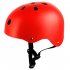 Adult Outdoor Sports Bicycle Road Bike Skateboard Safety Bike Cycling Helmet Head protector Helmet Matte red M