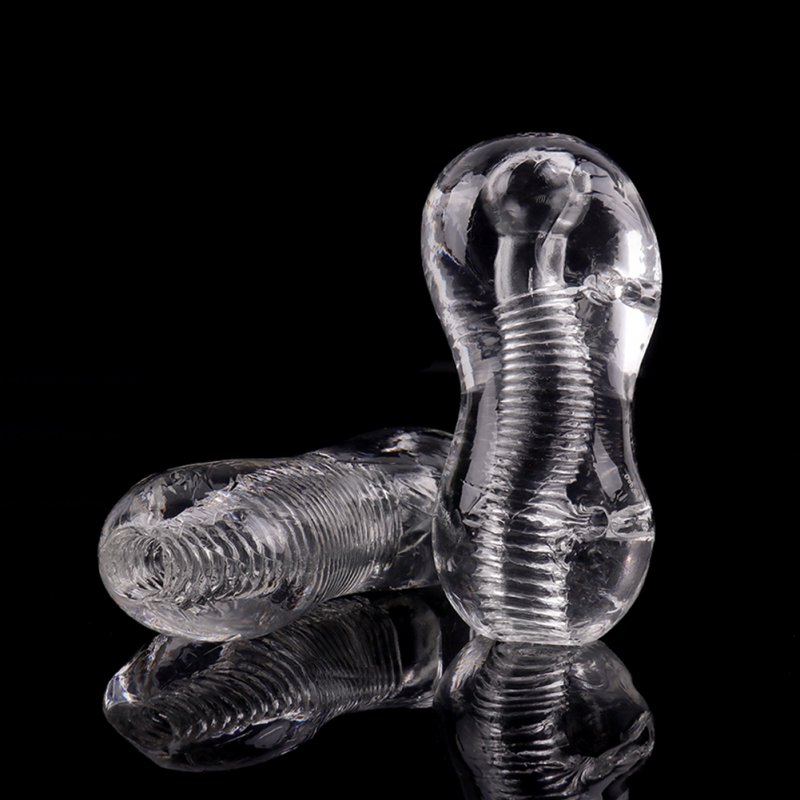 Adult Sex Toys Vagina Transparent Pussy Endurance Exercise for Man Sex Products white