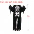 Adults Children Skeleton Ghost Costume for Masquerade Ball Halloween with Terrorist Mask Adult Skeleton Costume   Screaming Mask free size