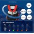 Adults Life Vest Swimming Boating Surfing Aid Floating Vest Life Jacket for Safety Adult red XL