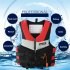 Adults Life Vest Swimming Boating Surfing Aid Floating Vest Life Jacket for Safety Adult red XXL