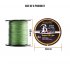 Advanced 300m 328yds 4 Braid Single Color Fishing Line   Yellow 0 12mm 15lb