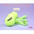 Advanced Tennis Training Device Rubber Bouncy Tennis Ball with Elastic Rope Exercise Trainer yellow