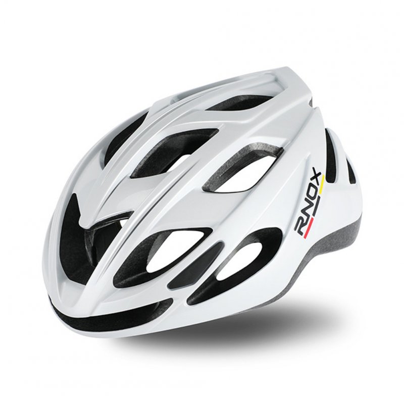 Aerodynamics Helmet Ultralight Unisex Integrated Bicycle Helmet Road Racing Cycling Safety Bike Helmet Riding Equipment white_One size