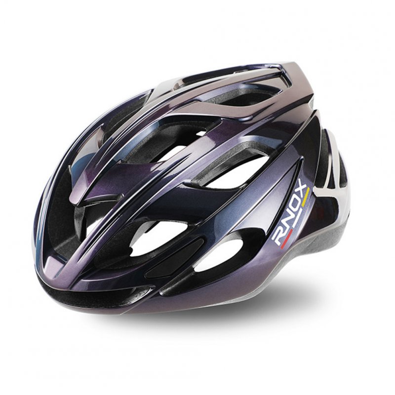 Aerodynamics Helmet Ultralight Unisex Integrated Bicycle Helmet Road Racing Cycling Safety Bike Helmet Riding Equipment Colorful purple_One size