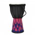 African Djembe Drum Percussion Hand Drum Circle Instrument 4   Percussion Djembe Hand Drum African Drum Blue flame 4 inches