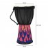 African Djembe Drum Percussion Hand Drum Circle Instrument 4   Percussion Djembe Hand Drum African Drum Blue flame 4 inches