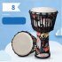 African Djembe Drum Percussion Hand Drum Circle Instrument Standard 8   Percussion Djembe Hand Drum African Sheepskin Drum Professional Drum For Home Party Supp
