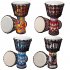 African Djembe Drum Percussion Hand Drum Circle Instrument Standard 8   Percussion Djembe Hand Drum African Sheepskin Drum Professional Drum For Home Party Supp