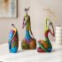 African Sculpures Women Statue Figurines Table Display Ornaments for Home Decoration Type A