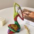 African Sculpures Women Statue Figurines Table Display Ornaments for Home Decoration Type B