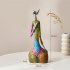 African Sculpures Women Statue Figurines Table Display Ornaments for Home Decoration Type B