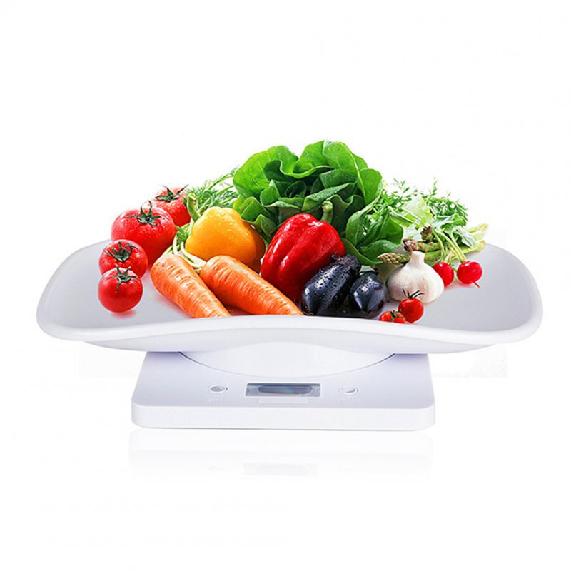 10kg Electronic Scale High Precision Dog Cat Animal Pet Electronic Balance New-Born Weighing Tools With Tray 