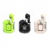 Air 31 Wireless Earbuds Headphones Power Display Earphones With Microphone Charging Case For Sports Laptop TV Computer Phone Gaming black