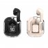 Air 31 Wireless Earbuds Headphones Power Display Earphones With Microphone Charging Case For Sports Laptop TV Computer Phone Gaming black