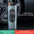 Air Compressor Portable Tire Inflator Wireless Portable Digital Display Electric Air Pump With Led Lighting 12v Wireless Model   Black