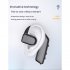 Air Conduction Single Ear Earhook Headset Wireless Bluetooth 5 2 Headphones Sports Earphones Black