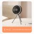 Air Cooling Fan 10000mah Battery Capacity Multifunction Home Appliances Usb Chargeable Desk Tripod Stand Ceiling Fan With Night Light Gray
