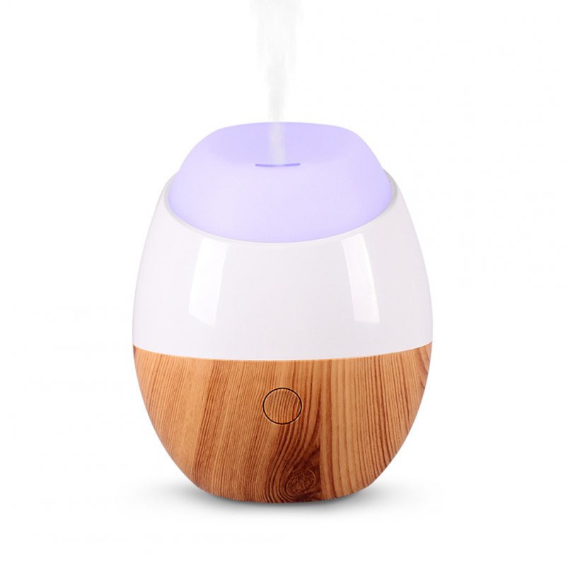 Air Humidifier Mini Silent for Home Hotel USB Plug-in Air Purifying Lamp White