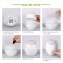 Air Humidifier Mini Silent for Home Hotel USB Plug in 120ml Atomized Essential Oil Lamp White