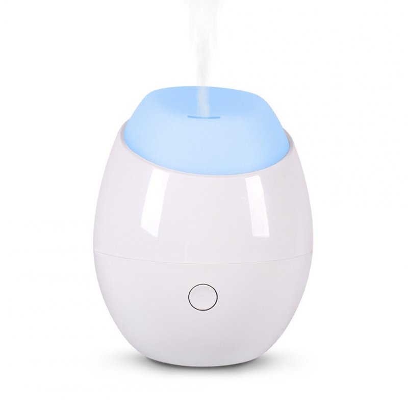 Air Humidifier Mini Silent for Home Hotel USB Plug-in 120ml Atomized Essential Oil Lamp White