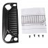 Air Inlet Grille Front Face Engine Hood Cover for 1 10 RC Rock Crawler Axial SCX10 D90 Jeep Tamiya CC01 Car Shell Part Engine cover