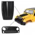 Air Inlet Grille Front Face Engine Hood Cover for 1 10 RC Rock Crawler Axial SCX10 D90 Jeep Tamiya CC01 Car Shell Part 1 set