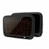 Air Mouse 2 4GHz Wireless Touch Keyboard Air Fly Mouse Plug And Play Mini Backlit Keyboard For PC Smart TV Box Tablet Laptop H18 backlit version