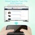 Air Mouse 2 4GHz Wireless Touch Keyboard Air Fly Mouse Plug And Play Mini Backlit Keyboard For PC Smart TV Box Tablet Laptop H18 backlit version