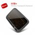 Air Mouse 2 4GHz Wireless Touch Keyboard Air Fly Mouse Plug And Play Mini Backlit Keyboard For PC Smart TV Box Tablet Laptop H18 backlit version
