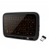 Air Mouse 2 4GHz Wireless Touch Keyboard Air Fly Mouse Plug And Play Mini Backlit Keyboard For PC Smart TV Box Tablet Laptop H18 backlit version