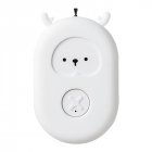 Air Purifier Household USB Charging Negative Ion Air Purifier Portable Necklace for Adults Kids White  cute deer 