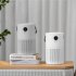 Air Purifier for Home Bedroom Office Compact Desktop Purifiers Air Cleaner  gray