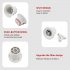 Air Valve Adapter Split Design Cap Paddle Board Replacement Valve Air Valve For Inflatable Boat Dinghy Kayak Canoe Rafts Accessories grey