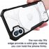 Air bag Case Transparent Acrylic Shockproof Anti scratch Protective Cover Compatible For Nothing Phone 1 black